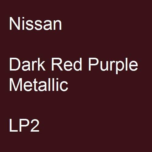 Nissan, Dark Red Purple Metallic, LP2.